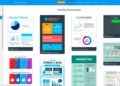Venngage - Herramienta online - Interfaz