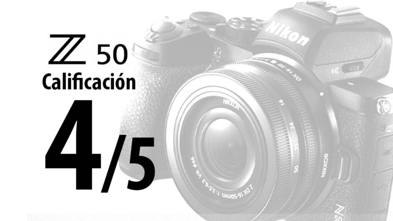 Calificación Nikon Z50