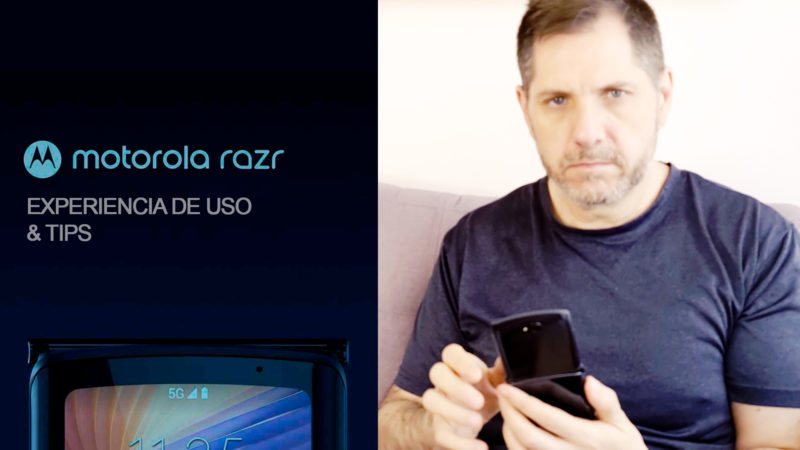 Diego Cambiaso no cuenta la experiencia de uso y algunos tips para el Motorola Razr