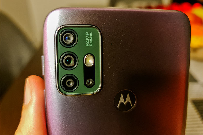 Modulo de cámaras traseras del Moto G30