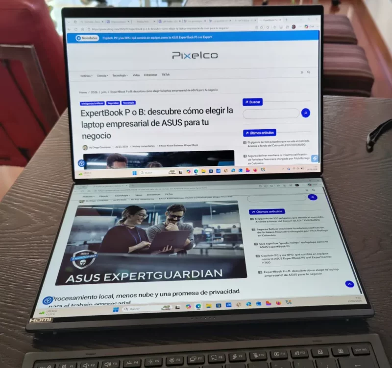 asus zenbook 2screen
