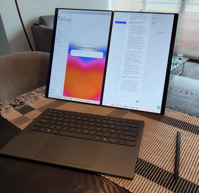 asus zendbook duo stylus keyboard